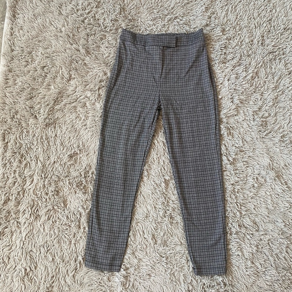 Wild Fable  High‎ Rise Plaid Stretch Pant Small